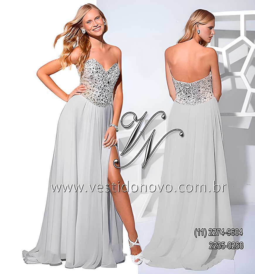 vestido para bodas de prata com brilho e pedraria (11) 2274-9604 ou 2235-0268 , S�o Paulo, sp